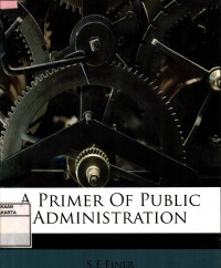 Image of A Primer Of Public Administration