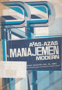 Image of Azas-Azas Manajemen Modern