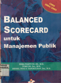Image of Balance Scorecard Untuk Manajemen Publik