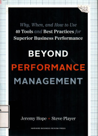 Image of Beyond Performance Management