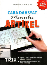 Image of Cara Dahsyat Menulis Artikel
