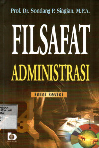 Filsafat Administrasi