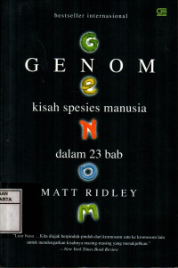 Image of Genom: Kisah Spesies Manusia Dalam 23 Bab
