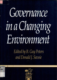 Image of Governance in a Changing Environment