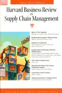 Harvard Business Review on Supply Chain Management