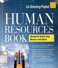 Image of Human Resource Book = Manajemen Sumber Daya Manusia Untuk Bisnis