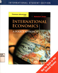 International Economics: A Policy Approach