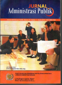 Jurnal Administrasi Publik (Volume VI, Nomor 1, 2010)