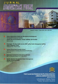 Jurnal Administrasi Publik (Volume IV, Nomor 1, Maret 2008)