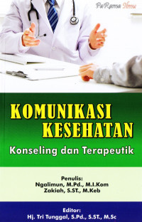 Image of Komunikasi Kesehatan Konseling dan Teropeutik