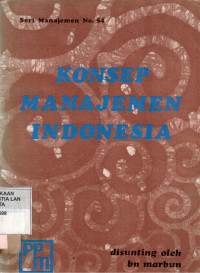Image of Konsep Manajemen Indonesia