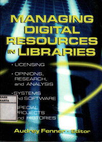 Managing Digital Resources In Libraries