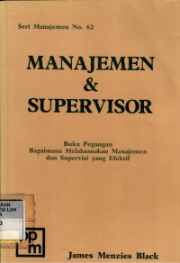 Image of Manajemen dan Supervisor