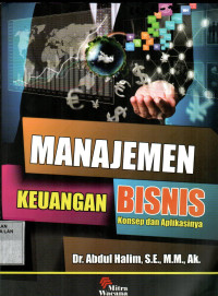 Image of Manajemen Keuangan Bisnis: Konsep Dan Aplikasinya
