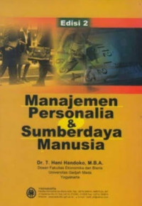Manajemen Personalia Dan Sumberdaya Manusia