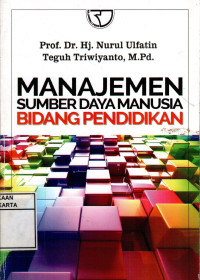 Image of Manajemen Sumber Daya Manusia Bidang Pendidikan