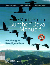 Image of Manajemen Sumber Daya Manusia: Membangun Paradigma Baru