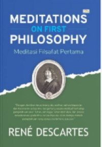 Image of Meditations on First Philosophy: Meditasi Filsafat Pertama