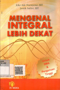 Image of Mengenal Integral Lebih Dekat