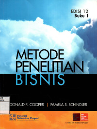 Metode penelitian bisnis : buku 1