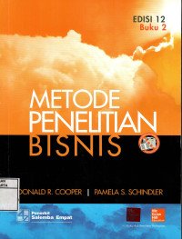 Metode penelitian bisnis : buku 2