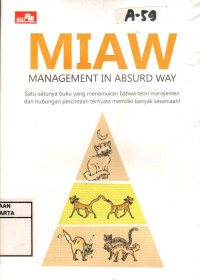 Image of MIAW:  Management in Absurd Way