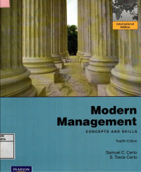Image of Modern Management: Concepts And Skills
