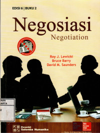 Image of Negosiasi = Negotiation (Buku 2)