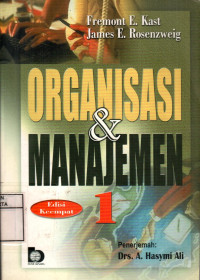 Organisasi dan Manajemen (Jilid 1)