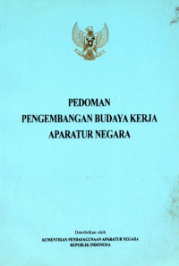 Image of Pedoman Pengembangan Budaya Kerja Aparatur Negara
