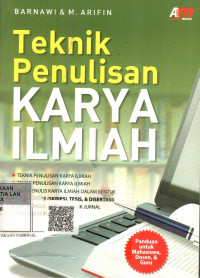 Image of Pedoman Teknik Penulisan Karya Ilmiah
