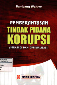 Pemberantasan Tindak Pidana Korupsi