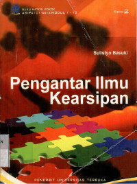 Image of Pengantar Ilmu Kearsipan