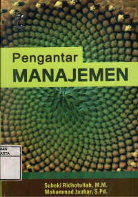 Image of Pengantar Manajemen