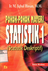 Image of Pokok-Pokok Materi Statistik 1 (Statistik Deskriptif)