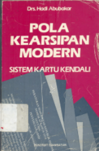 Image of Pola Kearsipan Modern: Sistem Kartu Kendali