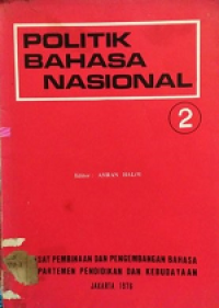 Politik Bahasa Nasional 2