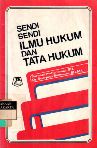 Sendi-Sendi Ilmu Hukum Dan Tata hukum