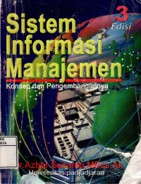 Image of Sistem Informasi Manajemen: Konsep dan Pengembangannya
