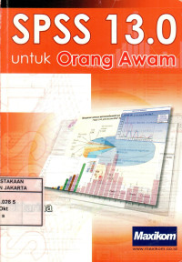 SPSS 13.0 Untuk Orang Awan