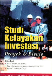 Image of Studi Kelayakan Investasi: Proyek dan Bisnis