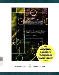 Image of Systems Analysis and Design for the Global Enterprise