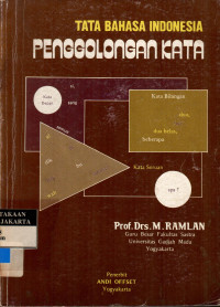 Image of Tata Bahasa Indonesia Penggolongan Kata
