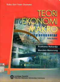 Teori Ekonomi Makro: Suatu Pengantar