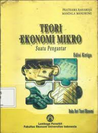 Teori Ekonomi Mikro: Suatu Pengantar