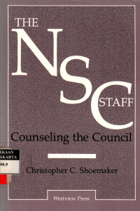 The NSC Staff: Counseling the Council