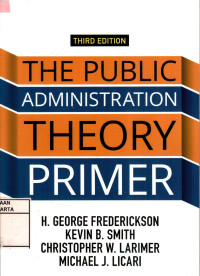 Image of The Public Administration: Theory Primer