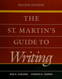 Image of The St. Martin's Guide to Writing