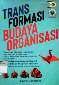 Transformasi Budaya Organisasi