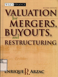 Image of Valuation for Mergers Buyouts, and Restructuring